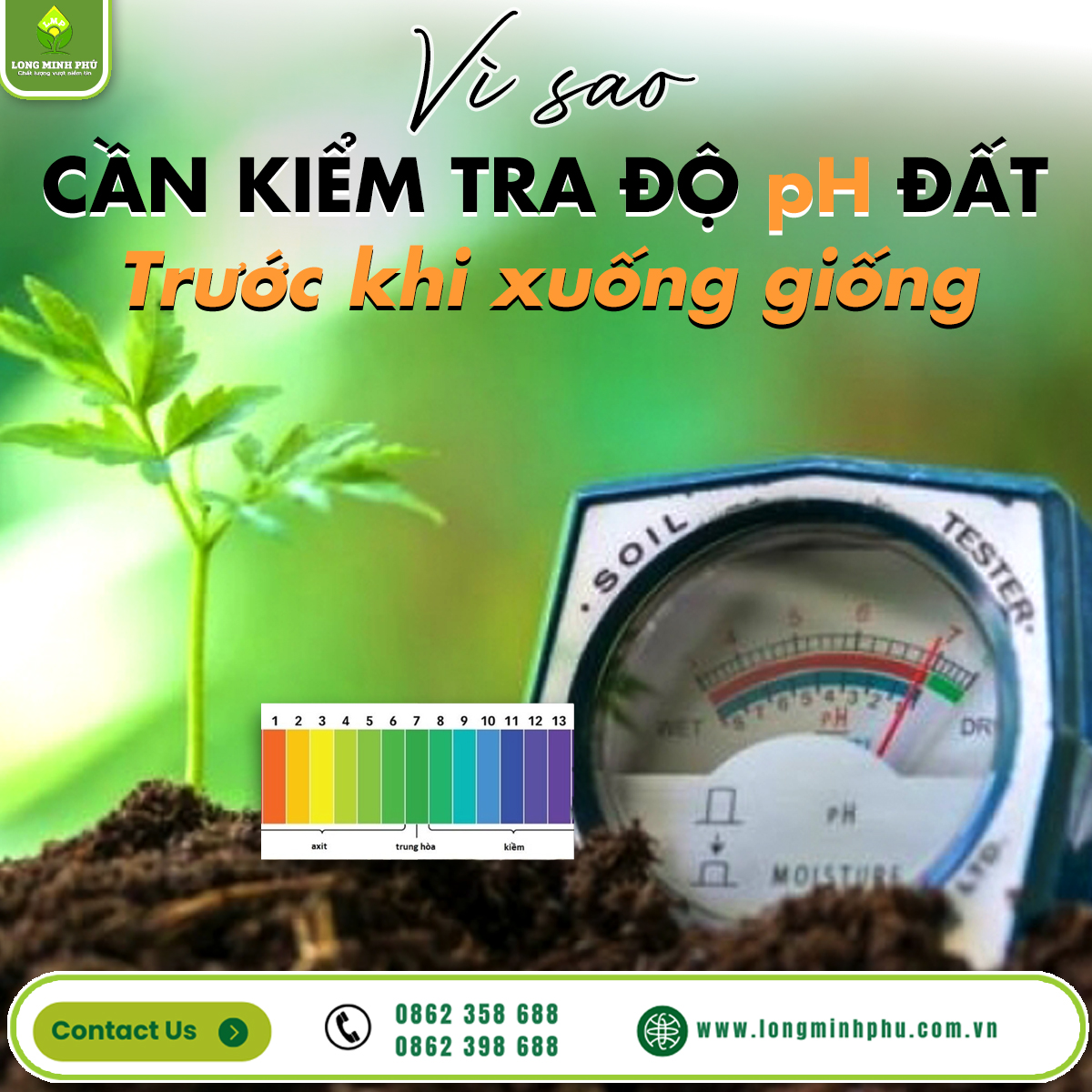 ĐỘ pH ĐẤT