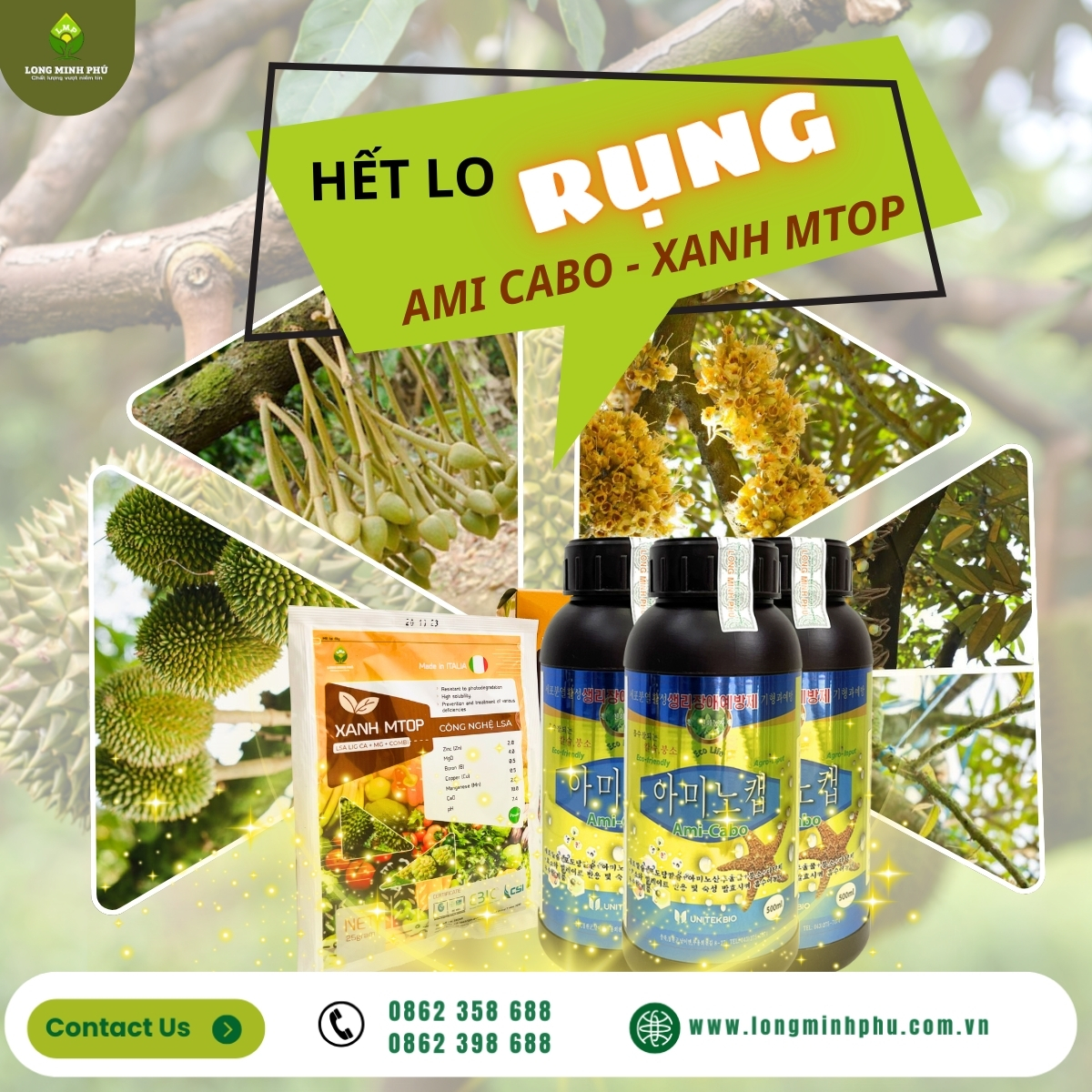 RỤNG BÔNG – RỤNG TRÁI