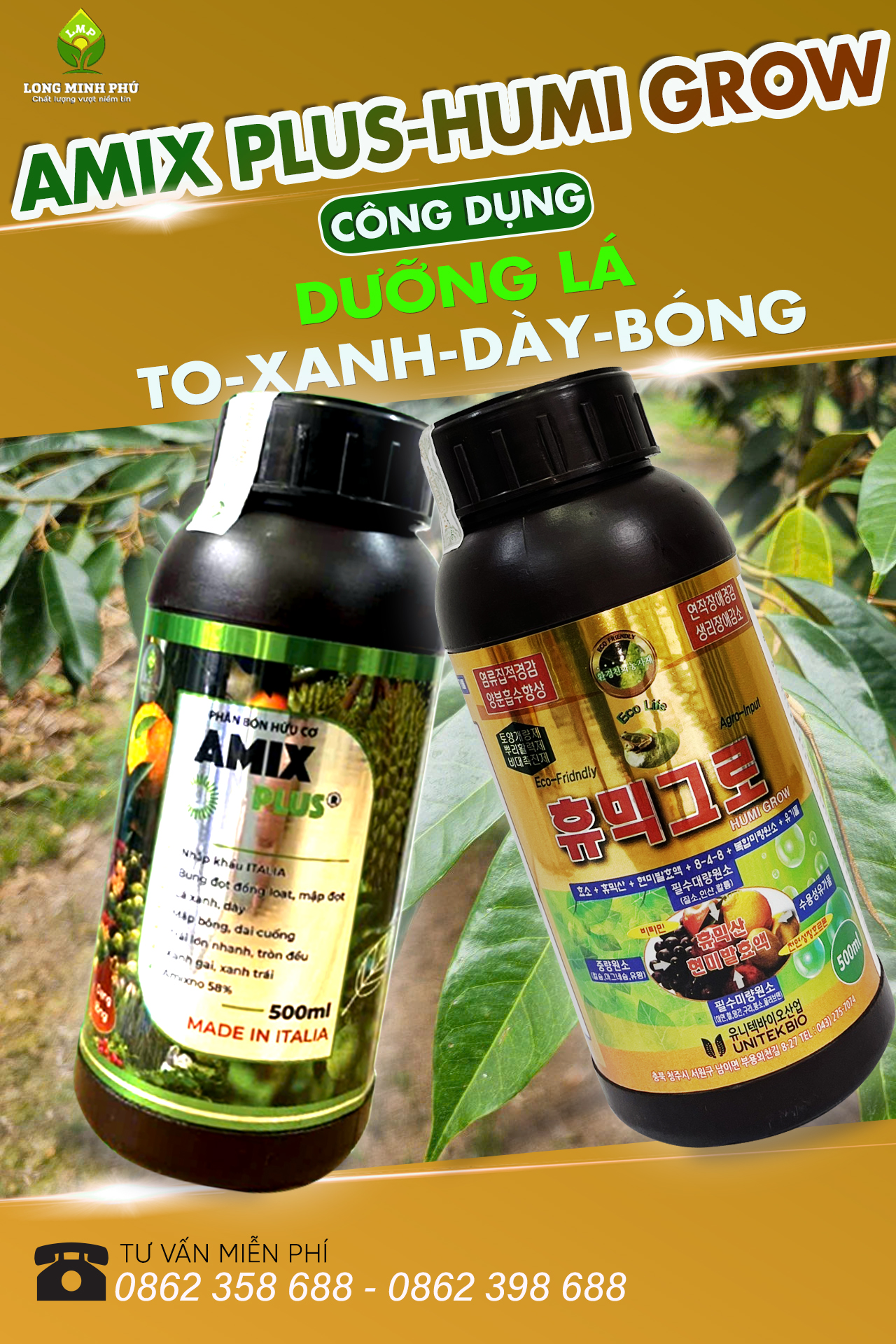 BỘ ĐÔI DƯỠNG LÁ