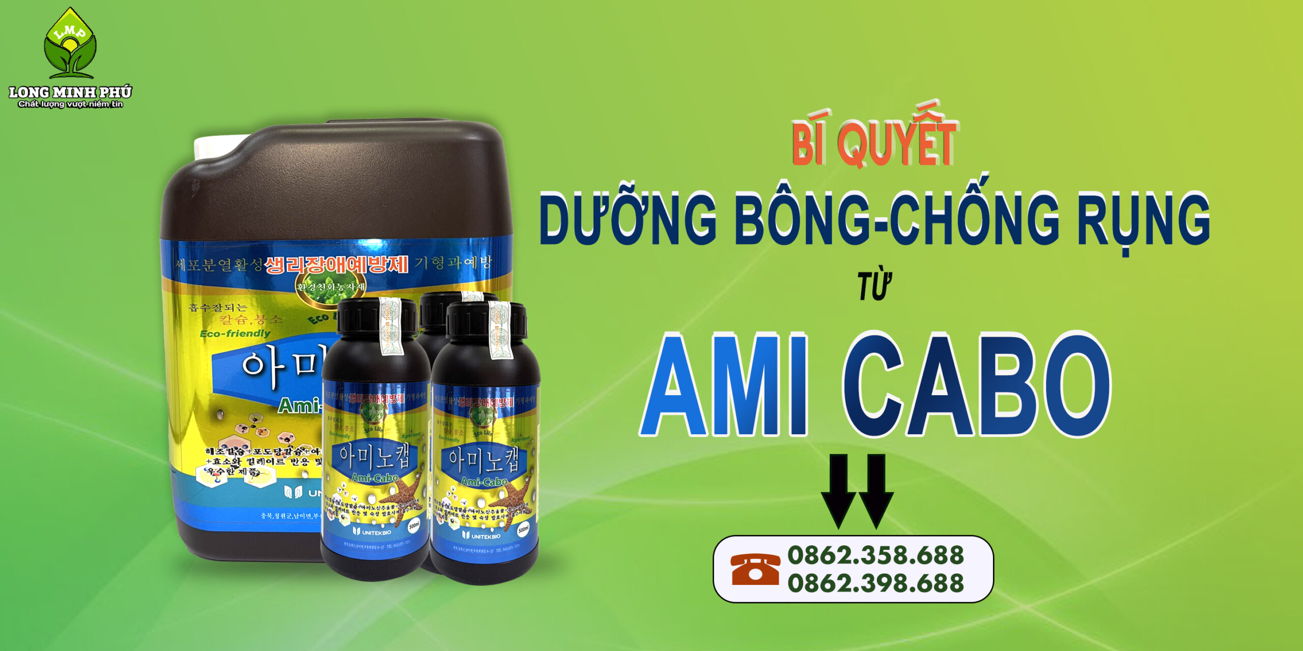 DƯỠNG BÔNG, CHỐNG RỤNG